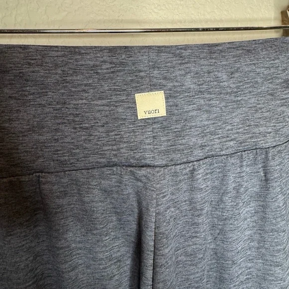 Vuori Women's Charcoal Wide Leg Pants - Picture 4 of 6